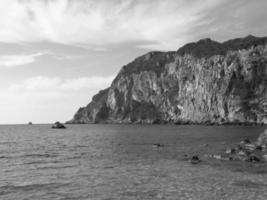 At the beach of Corfu photo