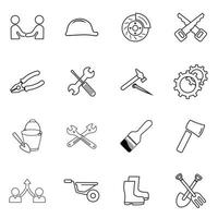 icono símbolo herramientas editable vector