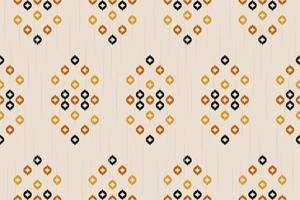 Ethnic oriental ikat seamless pattern traditional. Fabric Indian style. Design for background, wallpaper, vector illustration, fabric, clothing, carpet, textile, batik, embroidery.