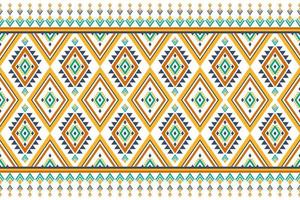 Abstract ethnic pattern art. Seamless pattern in tribal, folk embroidery, and Mexican style. Geometric striped. Design for background, wallpaper, vector illustration, fabric, clothing, carpet.