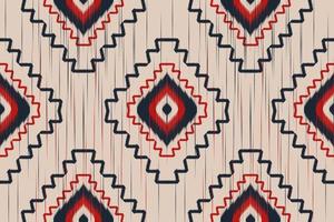 Fabric Mexican style. Ikat seamless pattern traditional. Design for background, wallpaper, vector illustration, fabric, clothing, carpet, textile, batik, embroidery.