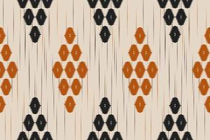 Fabric Mexican style. Ikat seamless pattern traditional. Design for background, wallpaper, vector illustration, fabric, clothing, carpet, textile, batik, embroidery.