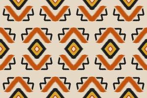 Fabric Mexican style. Ethnic ikat seamless pattern traditional. Design for background, wallpaper, vector illustration, fabric, clothing, carpet, textile, batik, embroidery.