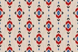 Ethnic oriental ikat seamless pattern traditional. Fabric Indian style. Design for background, wallpaper, vector illustration, fabric, clothing, carpet, textile, batik, embroidery.