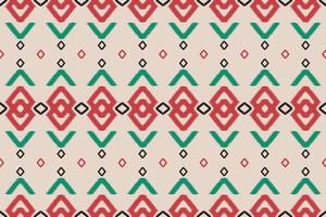 Beautiful ikat pattern art. Ethnic seamless pattern traditional. American, Mexican style. Design for background, wallpaper, vector illustration, fabric, clothing, carpet, textile, batik, embroidery.