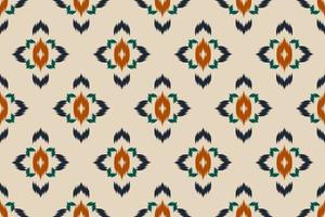 Abstract ethnic pattern art. Ikat seamless pattern traditional. American, Mexican style. Design for background, wallpaper, vector illustration, fabric, clothing, carpet, textile, batik, embroidery.