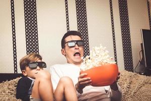 Movie and popcorn photo