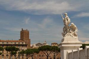 Rome, Italy, 2022 - Great church in center of Rome, Italy. photo