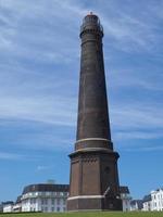 the island of Borkum in the north sea photo