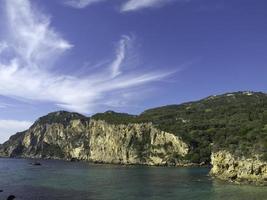 the greek island of Corfu photo