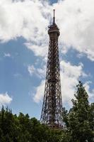 Torre Eiffel de París foto