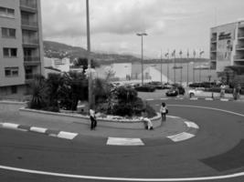 Monaco at the mediterranean sea photo