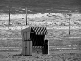 la playa de wangerooge foto