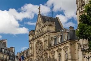 la iglesia de saint-germain-l'aux errois, parís, francia foto