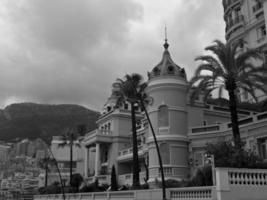 Monaco at the mediterranean sea photo