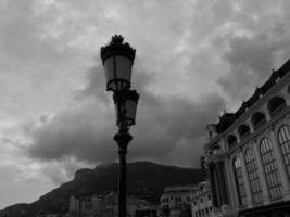 Monaco at the mediterranean sea photo