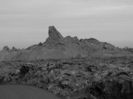 isla de lanzarote en españa foto