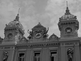 Monaco at the mediterranean sea photo