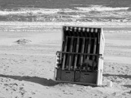 Wangerooge island in germany photo