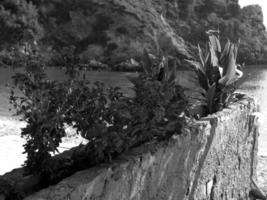 At the beach of Corfu photo