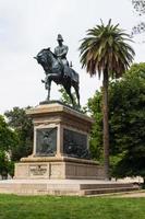 Rome, Italy, 2022 - Statue of carlo alberto photo