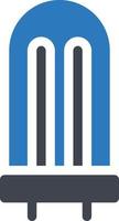 radiator vector illustration on a background.Premium quality symbols.vector icons for concept and graphic design.