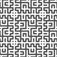 Abstract seamless geometric shape lines pattern vector