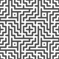 Abstract seamless geometric shape lines pattern vector