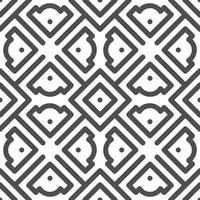 Abstract seamless geometric shape lines pattern vector