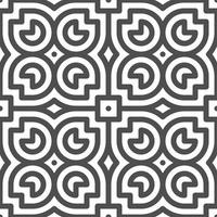 Abstract seamless geometric shape lines pattern vector