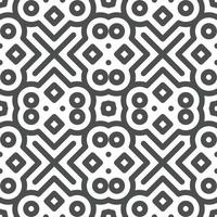 Abstract seamless geometric shape lines pattern vector