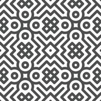 Abstract seamless geometric shape lines pattern vector