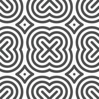 Abstract seamless geometric shape lines pattern vector