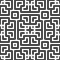 Abstract seamless geometric shape lines pattern vector
