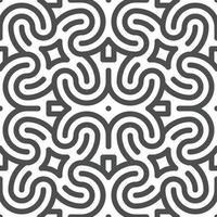 Abstract seamless geometric shape lines pattern vector