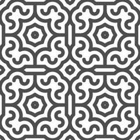 Abstract seamless geometric shape lines pattern vector
