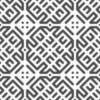 Abstract seamless geometric shape lines pattern vector