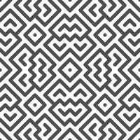 Abstract seamless geometric shape lines pattern vector