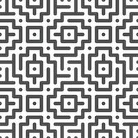 Abstract seamless geometric shape lines pattern 10 vector