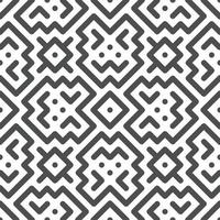 Abstract seamless geometric shape lines pattern vector
