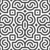 Abstract seamless geometric shape lines pattern vector