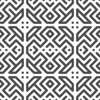 Abstract seamless geometric shape lines pattern vector
