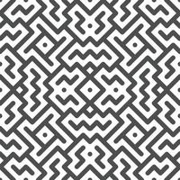 Abstract seamless geometric shape lines pattern 10 vector