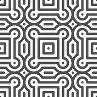 Abstract seamless geometric shape lines pattern vector