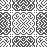 Abstract seamless geometric shape lines pattern vector