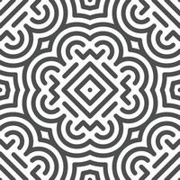 Abstract seamless geometric shape lines pattern vector