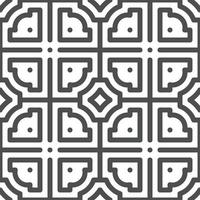 Abstract seamless geometric shape lines pattern vector