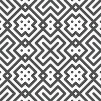 Abstract seamless geometric shape lines pattern vector