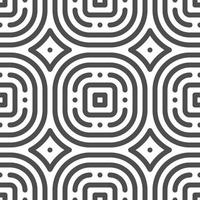 Abstract seamless geometric shape lines pattern vector
