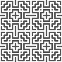 Abstract seamless geometric shape lines pattern vector